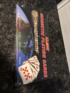 NEW SEALED Vintage Kling Magnetic Playing Cards Windproof Game Board Beach - Picture 1 of 12