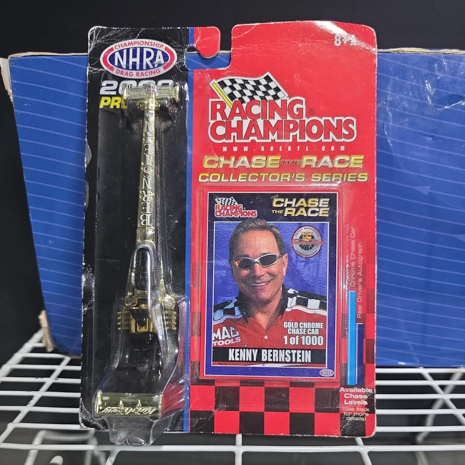 KENNY BERNSTEIN Racing Champions PERSIGUE LA CARRERA COCHE DE PERSECUCIÓN SELLADO Foto 1 de 3