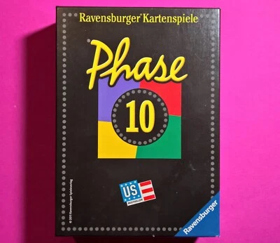 Ravensburger Phase 10 Kartenspiel ( 2011) unbenutzt ( Vollständig ) mit OVP - Bild 1 von 4
