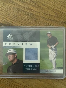 upper deck sp game used authentic threads Jeff Maggert  - Picture 1 of 2