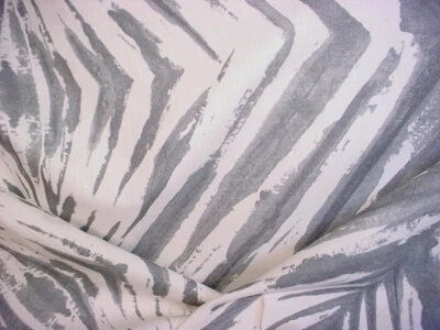 1-1/8Y Kravet Couture Island Dye Paint Stroke Printed Linen Upholstery Fabric - Image 1 of 4