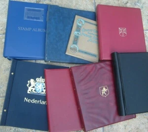 EMPTY STAMP & FDC ALBUMS STANLEY GIBBONS & OTHERS YOU CHOOSE - NO STAMPS - Picture 1 of 299