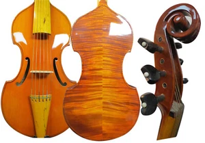 CANCIÓN Maestro 6 cuerdas 15" viola da gamba, sonido potente arce abeto madera #9425 - Imagen 1 de 11