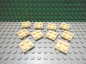 Lego 10 Tan 2x2 Placa Base NUEVO - Imagen 1 de 1