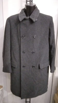 Abrigo para mujer Allegrini usado mezcla de lana gris talla 52 PGS360PI Foto 1 de 4