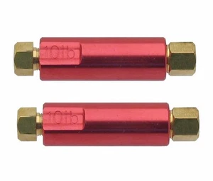 2 10lb Residual Valves For Drum Brakes 3/8-24" Fittings - Bild 1 von 2
