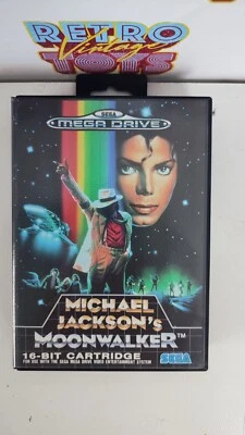 Michael Jackson's Moonwalker 1990 Mega Drive Sega Cartridge New PAL Genesis - Image 1 of 4