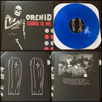 ORCHID Chaos Is Me LP Blue Vinyl-Ampere Bucket Full Of Teeth You And I Saetia - Image 1 of 4