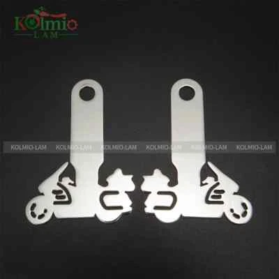 Correa de casco anillo en D extensiones de bloqueo aptas para Honda Goldwing GL1500 GL1200 GL1800 Foto 1 de 4