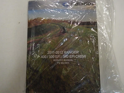 2011 2012 Polaris Ranger 400 500 Efi Crew Servizio Riparazione Shop Manuale - Immagine 1 di 3