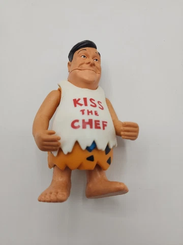 Mattel 1993 The Flintstones Movie BIG BITE FRED Kiss The Chief Action Figure Cover
