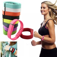 Replacement Wrist Band For Fitbit Flex Tracker 10 Pack Large