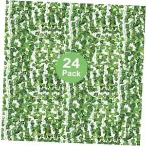Strands Artificial Ivy Leaf Plants Vine Hanging Garland Fake Foliage Flowers 24 - Picture 1 of 7