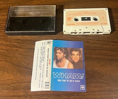 WHAM!- Music from the Edge of Heaven-cassette- rare Chile version  KNJC-0666 GUC Foto 1 de 2