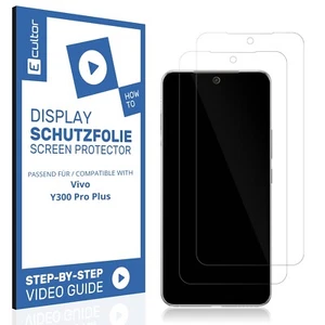 2x Pellicola protettiva 3D per Vivo Y300 Pro Plus Flessibile Proteggi Schermo - Picture 1 of 6