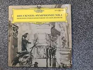 Bruckner Symphony Nr. 1 Lp Berliner Philharmoniker Eugen Jochum VG+ Cond - Picture 1 of 5
