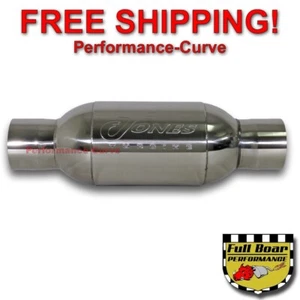 3.5" Jones Exhaust Turbine Muffler 304 Stainless Steel - Race / Diesel - Throaty - Bild 1 von 3
