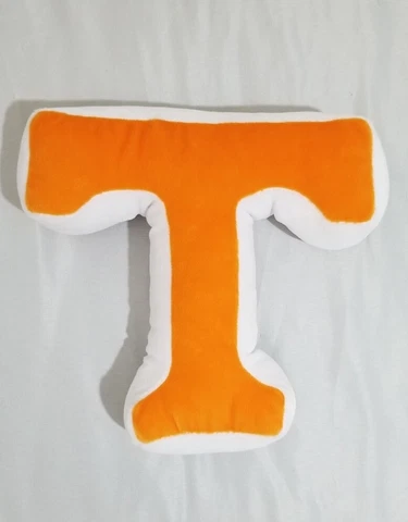 University of Tennessee Volunteers Block Letter T Plush Pillow Decor Cover