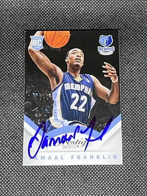 Jamaal Franklin Memphis Grizzlies 2013-14 Panini Prestige Signed Auto Card #190 - Image 1 of 3