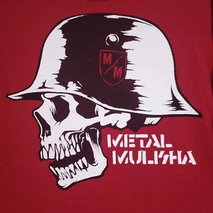 Metal Mulisha Shirt Mens 2XL Red Graphic Print Short Sleeve Skull Deegan MX XXL - Picture 1 of 10