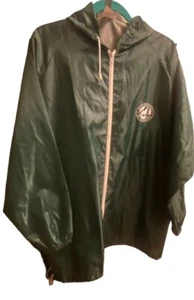 Defenders of Wildlife grüne leichte Unisex-Regenmanteljacke für Erwachsene OSFM - Bild 1 von 9