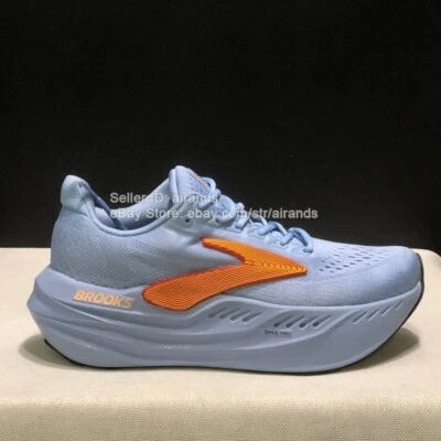 Brooks Glycerin Max Comfort Azul/Naranja/Blanco Zapato para Correr Apoyo Corredores Foto 1 de 4