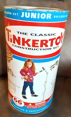 TinkerToy Junior Builder Set by Playskool 54811 (Missing Pieces/See Photos Read) - Image 1 of 4