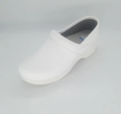 9293 Dansko 女式 LT Pro 白色盒式堵塞 40 码 — 第 1/4 张图片