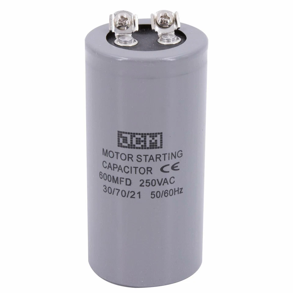 JCM 600MDF 250VAC MOTOR STARTING CAPACITOR CD60A 600uF 250 VAC Start 250V 600 MFD UF