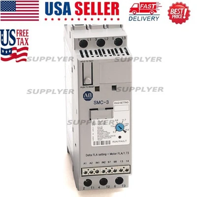 AB 150-C43NBR SMC-3 43A Smart Motor Controller 150C43NBR New Sealed - Image 1 of 4