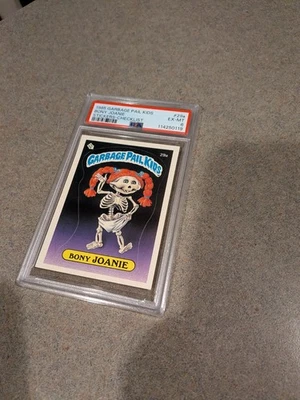 1985 Topps GPK 1st Series GARBAGE PAIL KIDS usa BONY JOANIE Checklist #29a PSA 6 - Image 1 of 2