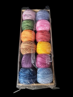 Valdani Perle Cotton Ball Thread Size 12  Whistlepig Calendar Sue Marsh Colors  - Image 1 of 3