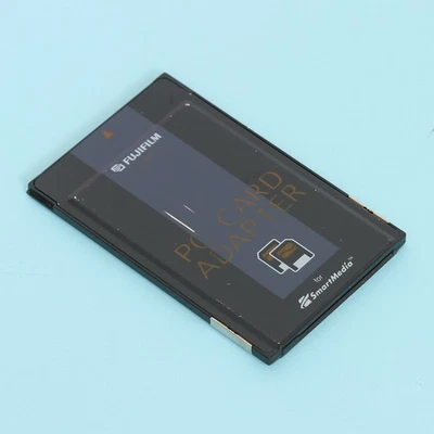 FujiFilm PCMCIA 3.3V / 5V SM Smart Media SmartMedia Memory Card Reader PC-AD3 - Image 1 of 3