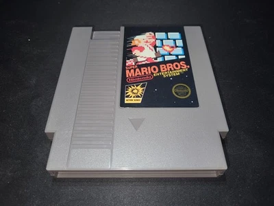 Super Mario Bros. 5 Screw Authentic Nintendo NES NRMT condition game cartridge - Image 1 of 3