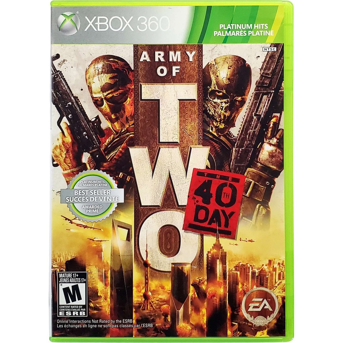 Army of Two: The 40th Day Video Games for sale - eBay