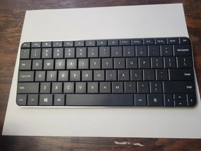 Microsoft Wedge Mobile Wireless Keyboard Bluetooth OEM - Image 1 of 4