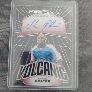 2023-24 Panini Obsidian Shaun Goater Auto Volcanic 38/49 Manchester City  - Bild 1 von 3