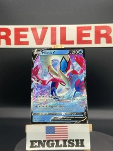 Pokemon Milotic V Ultra Raro SWSH02: Rebel Clash 043/192 - Casi Nuevo - Imagen 1 de 13
