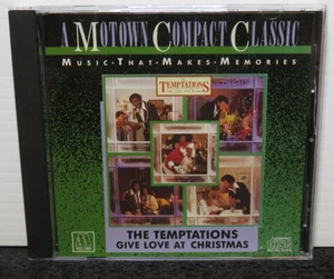 THE TEMPTATIONS GIVE LOVE AT CHRISTMAS CD COMPACT DISC TESTED - Picture 1 of 3