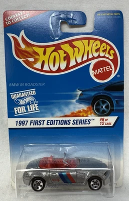 Родстер Hot Wheels серия First Editions 6/12 BMW Z3 серебристый с 5 спицами No518-1997 - Изображение 1 из 4
