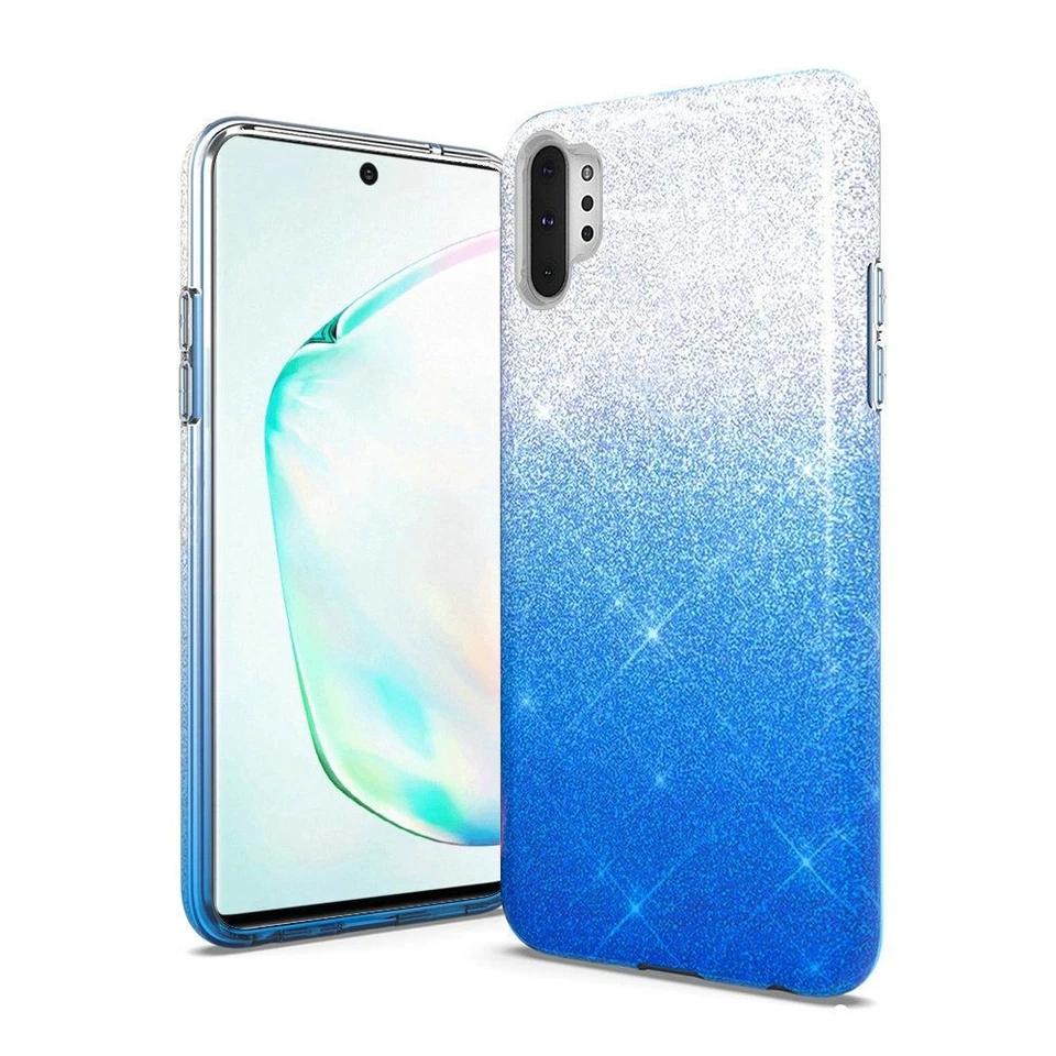 Funda GSA Gradiente Brillo Caramelo para Samsung Galaxy Note 10 Plus - Azul Foto 1 de 1