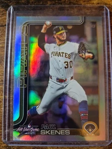 2025 Topps Update Paul Skenes All-Star Game Foil #ASG-27 Pittsburgh Pirates - Picture 1 of 2