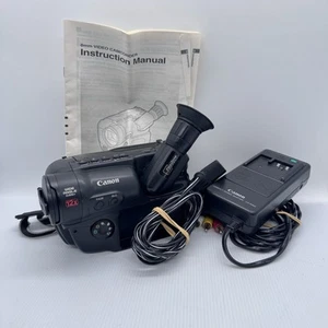 Cámara videocámara Canon UC200E PAL 8mm con adaptador de CA probada y funcionando - Imagen 1 de 11