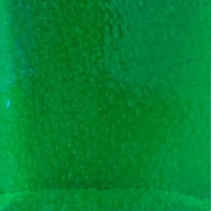 Patrón ondulado vintage VERDE IRLANDÉS - Hoja de vitral para mosaico y artesanía - Imagen 1 de 6