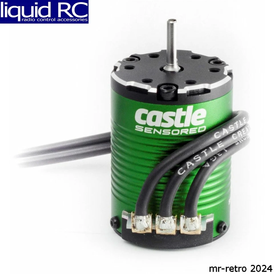 Castle Creations 1406 Sensored Motor 4600kv 4 Pole Slash Stampede & Rustler