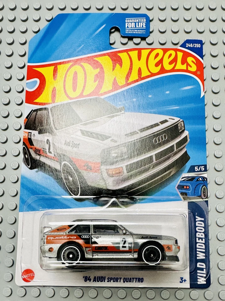 2025 Hot Wheels Treasure Hunt 84 Audi Sport Quattro дикий широкий кузов - ПЕРВАЯ ДОСТАВКА - Изображение 1 из 1