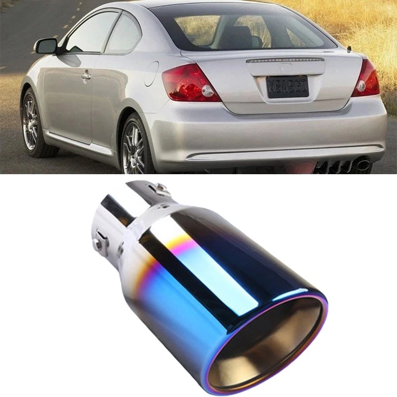 Car Exhaust Pipe Rear Tip Tail Throat Muffler Stainless For 2005-2016 Scion tC - Изображение 1 из 4