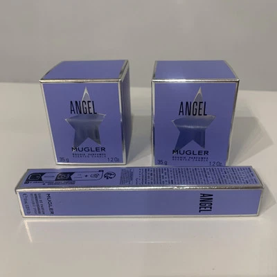 MUGLER 3 шт. Подарочный набор ANGEL Parfum & Candle - Изображение 1 из 2