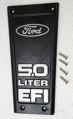 Prof. Placa de admisión restaurada 1986-1993 Mustang GT, LX, 5,0 HO con tornillos Foto 1 de 4