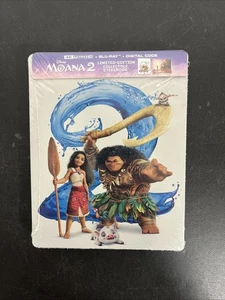 Moana 2 4K UHD Blu-ray Steelbook SEALED - Picture 1 of 2